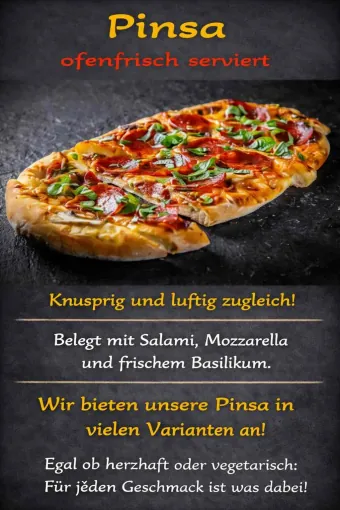 Pinsa-Auswahl vom La Tapita Foodtruck-Catering