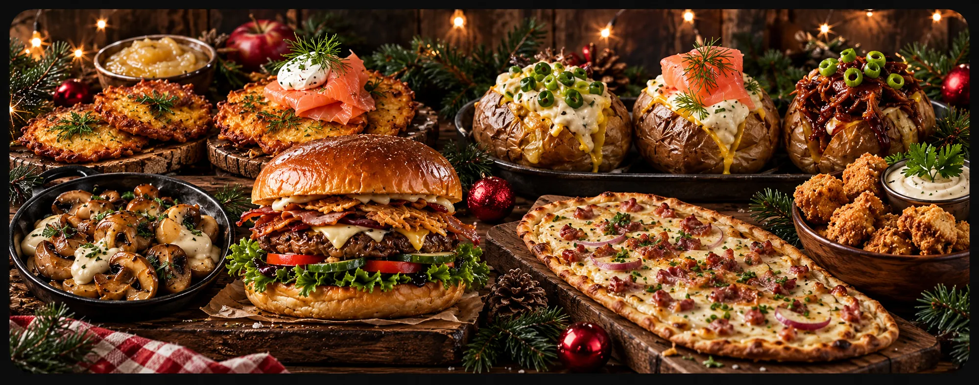 Winterliches Streetfood vom La Tapita Foodtruck für die Weihnachtsfeier